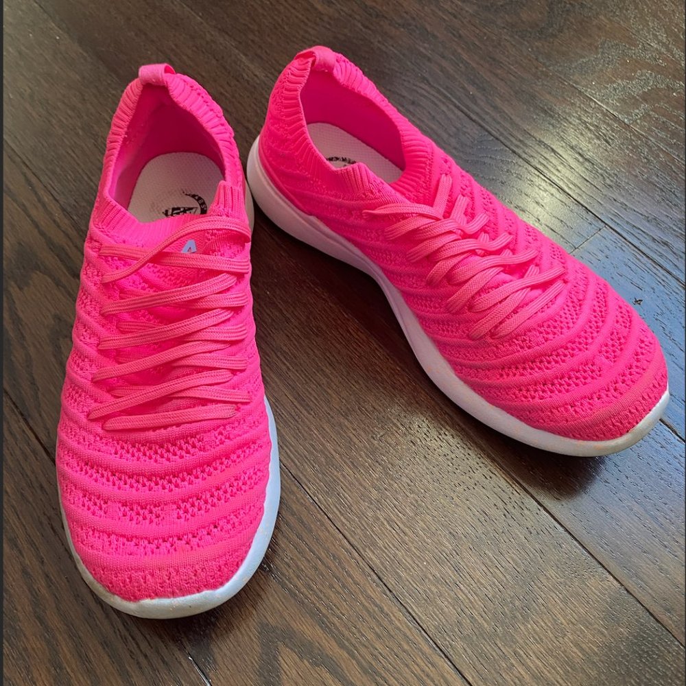APL Women's TechLoom Wave Fusion Pink - Size 8